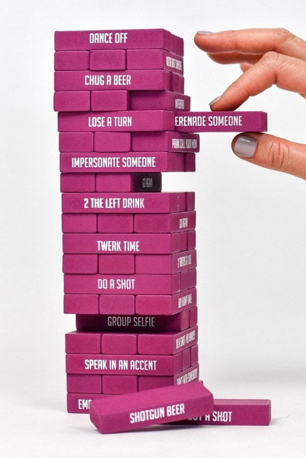 Booze N' Babes Jenga Game!