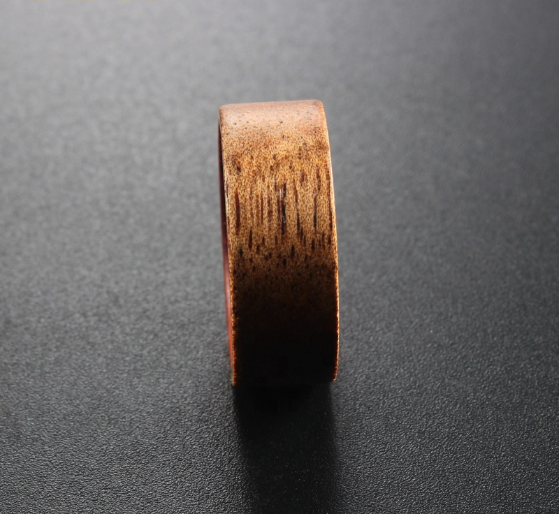 Koa Wood and Brazilian Rosewood Ring